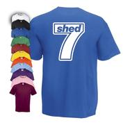Shed Seven 7 Football T-Shirt 1990s Indie Britpop Oasis Indie Rick Witter