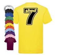Shed Seven 7 Football T-Shirt 1990s Indie Britpop Oasis Indie Rick Witter