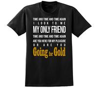 Shed Seven Going for Gold Lyrics T-Shirt - 90s Indie Music Mens or Ladies Style