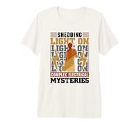 Shedding Light on Complex Electrical - Electrician Premium T-Shirt