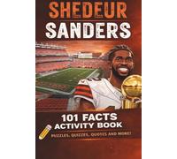 Shedeur Sanders 101 Facts Activity Book
