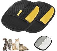Shedly Sweep Pro, 2025 Upgrade Shedly Glove, Thickened Strong Pet Hair Removal Glove for Cats & Dogs, Electrostatic Gloves for Pet Grooming, Multipurpose Reusable Quick De-Shedding Gloves (2pcs)