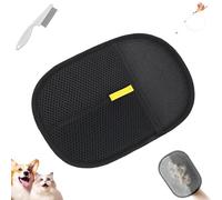Shedly Sweep Pro Hand Held, Pawlush Pro Glove, 2025 New Upgrade Anti-Static Double-Sided Pet Grooming Gloves, A Cleaner Home with Just One Swipe (B, 1PCS)