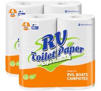 SheeChung RV Toilet Paper - 8 Rolls, Rapid Dissolve, Septic Safe, Travel Toilet Tissue for RVs, Boats, Marine, Camper Accessories- 3 Ply, 290 Sheets