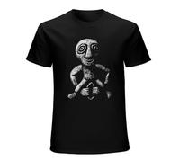 Sheela na gig Mens Funny Unisex T-Shirts Graphic Print Black Tee XL