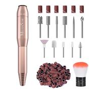 Sheen Electric Nail Files 20000RPM for Beginners, Professional Compact Nail Drill Machine Set for Acrylics Nails, Efile with Nail Clippers Manicure