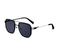 SHEEN KELLY Retro Pilot Sunglasses For Men Women Classic Stylish Square Metal Frame Vintage Design