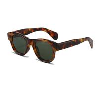 SHEEN KELLY Retro Sqaure Chunky Sunglasses for Men Women Trendy Vintage Rectangular Thick Frame Design Shades 90s Eyewear