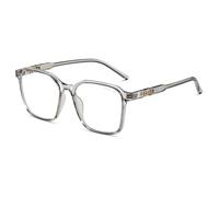 SHEEN KELLY TR90 Retro Blue Light Blocking Glasses Men Women Vintage Square CR39 Clear Lens 80s 90s Eyewear