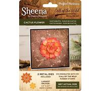 Sheena Douglass Call of The Wild - Metal Die - Cactus Flower, Silver