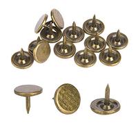 Sheens 100Pcs Upholstery Nail, Bronze, Modern Style, Iron Material, 9 x 8mm, 11 x 11mm, 14 x 20mm, 16 x 20mm, 19 x 15mm