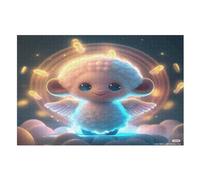 Sheep 1000 Pieces Jigsaw Puzzles For Adults Suitable For Children 12 And Up Wooden Puzzle （75×50cm）