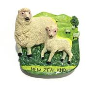 Sheep 3D Fridge Magnet,New Zealand Tourist Attraction Souvenirs,Hand-Made Creative Resin Home Decoration