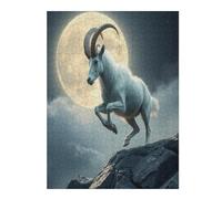 Sheep 500-piece Jigsaw Puzzle Set Paisaje Edificio Family Puzzle Lovers Brain Training Indoor Game Family Game Night Summer Gift Durable Board 500 PCS