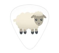 Sheep Advanced guitar pick 12 pieces Three thicknesses for bass, electric guitar, acoustic guitar bag