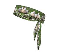 Sheep and Lambs Print Fashionable and Comfortable Headband for Stylish Workout Apparel Accessories