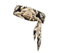 Sheep and Lambs Print Fashionable and Comfortable Headband for Stylish Workout Apparel Accessories