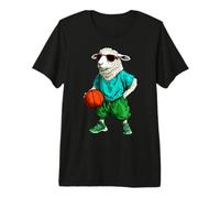 Sheep Basketball/Basketball Sheep Premium T-Shirt