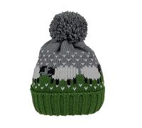 Sheep Bobble Pom Hat (Green)