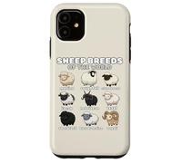Sheep Breeds of the World Sheep Whisperer Herder Farmer Case for iPhone 11
