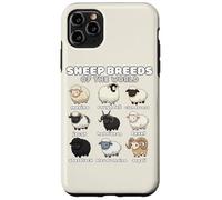 Sheep Breeds of the World Sheep Whisperer Herder Farmer Case for iPhone 11 Pro Max