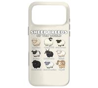 Sheep Breeds of the World Sheep Whisperer Herder Farmer Case for iPhone 17 Pro Max