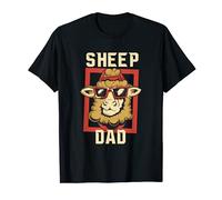 Sheep Dad Father's Day Daddy Farm Goat Livestock Lamb Farmer T-Shirt