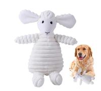 Sheep Dog Squeaky Toys | Teething Toys Dog Chew Toy - Plush Sheep Interactive Dog Toys, Soft Squeaker Pet Toys for Small, Medium & Large Breeds