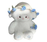 Sheep Doll, Lamb Plush with Feel, Stuffed Toy for Children, Adorable Look, Gentle Touch Feature, Cuddle Friend Tool, Living Accessory for Room Couch and Bed 11.81 Inches