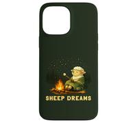 Sheep Dreams Cozy Campfire Marshmallow Camping Case for iPhone 13 Pro Max