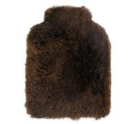 Sheep Dreams Hot Water Bottle | 2L | Lambskin Cover | Elegant, Soft & Safe | The Perfect Gift for Cold Days, Tension & Feel-Good Moments | Naturally Tanned & Certified Safe (Brew)