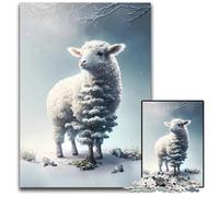 Sheep Enchanted Kingdom 1000Pieces Puzzle Gifts Difficult Puzzles for Adults for Home Decor Ideal ChristmasNew Year Gift for Teenagers 1000 PCS(75x50cm)