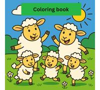 Sheep Family Adventures: A Fun Coloring Journey": "Let's Color with the Sheep Family!"