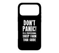 Sheep Farm Tour Guide Case for iPhone 17 Pro Max