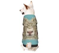 Sheep Head Animal Small Pets Wear Hoodies,Dog Jumper Sweatshirt,Warm And Lightweight, Soft Texture, Easy To Wear
