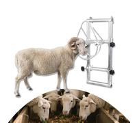 Sheep Head Holder, Versatile Metal Stand for Secure Shearing and Livestock Handling, Ideal for Goats and Sheep