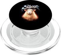 Sheep Heavy Metal 80s Animal Rock Music Concert Rock N Roll PopSockets PopGrip for MagSafe