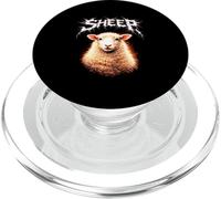 Sheep Heavy Metal 80s Animal Rock Music Concert Rock N Roll PopSockets PopGrip for MagSafe