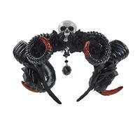 sheep horn headband devil horn antelope halloween horn goth skull day of the dead halloween horn