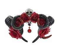 Sheep Horn Headband Devil Horns Headband Antelope Halloween Horn Goth Skull Day Of The Dead Halloween Horns