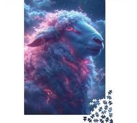 Sheep Jigsaw Puzzle Adult 1000 Pieces Classic Puzzle Paper Jigsaw Puzzle Wall Art Unique Toys 1000pcs (38x26cm)