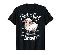 Sheep Just A Girl Who Loves Sheep T-Shirt