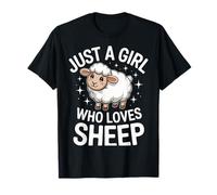 Sheep Just A Girl Who Loves Sheep T-Shirt