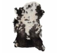 vidaXL Sheep Leather Mixed Colour (60-70)x(90-100) cm Area Rug Fluffy Carpet