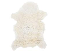 vidaXL Sheep Leather Cream (60-70)x(90-100) cm Soft Area Rug Fluffy Carpet