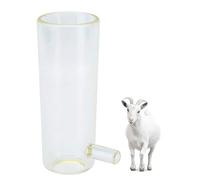 Sheep Milking Cup | Food - Grade Plastic Goat Milking Machine Accessory | Soft Teat Liner for Efficient Milk Collection/Farm Use | 5.7 x 4.2 x 10.7cm