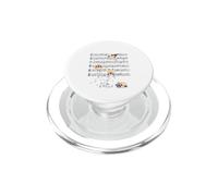 Sheep music Lamb with Note and Clef for Musician PopSockets PopGrip for MagSafe