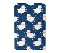 Sheep On A Starry Sky, Jigsaw Puzzles 1000 Pieces, Wooden Jigsaw Family Game Wall Decor for Adults Teens
