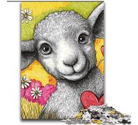 Sheep on The Grassland Puzzles 2000 Pieces for Teenagers, Help The Brain Exercise Addictive Toys to Cultivate Patience Unique Challenge Game (70x100cm)