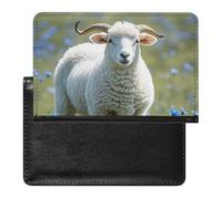 Sheep Passport Holder ID Card Protector Case Holder Travel Pack Unisex-adult Waterproof Passport
